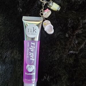 NK Makeup Blueberry Lip Gloss Keychain
